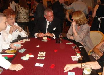 Poker tournament fund raising event, Florida