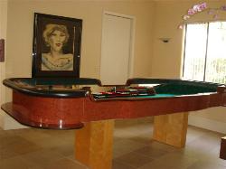 Casino Party Nights Florida, Inc. craps table, Ft. Lauderdale, Florida