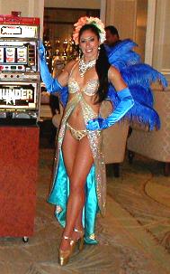 Las Vegas show girls from Brazil, the Breakers Hotel, Palm Beach, Florida